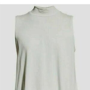 Eileen Fisher Pale Green Sleeveless Top